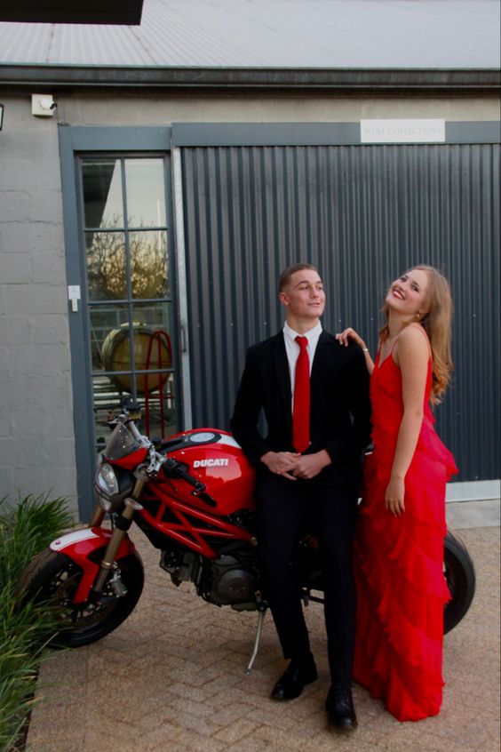 Motorcycle Prom Dress