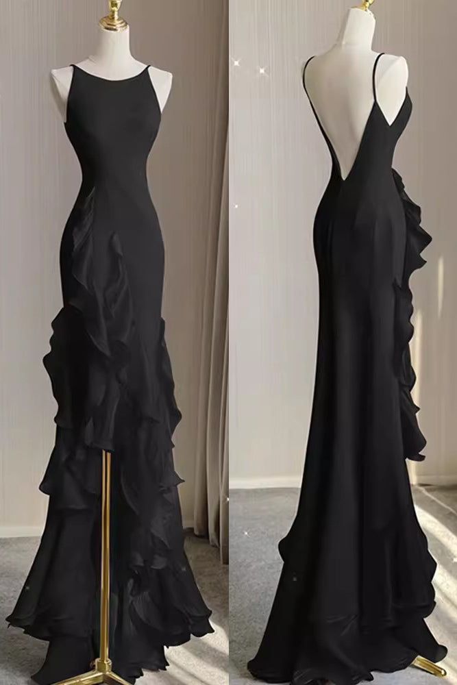 Black Prom Dress with Date