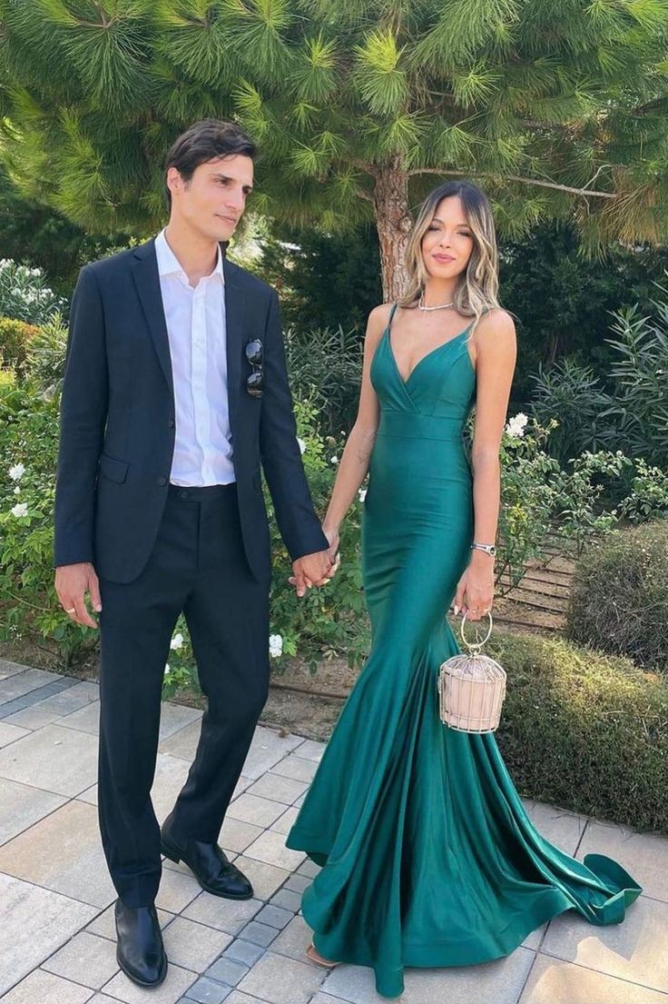 Sexy Spaghetti Straps Trumpet/Mermaid Backless Dark Green Lace Prom Dress/  Formal Dress/ Bridesmaid Dress · FancyGirl · Online Store Powered by  Storenvy