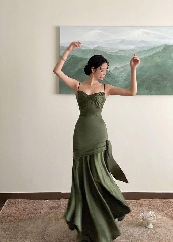 Sexy Green Party Dress