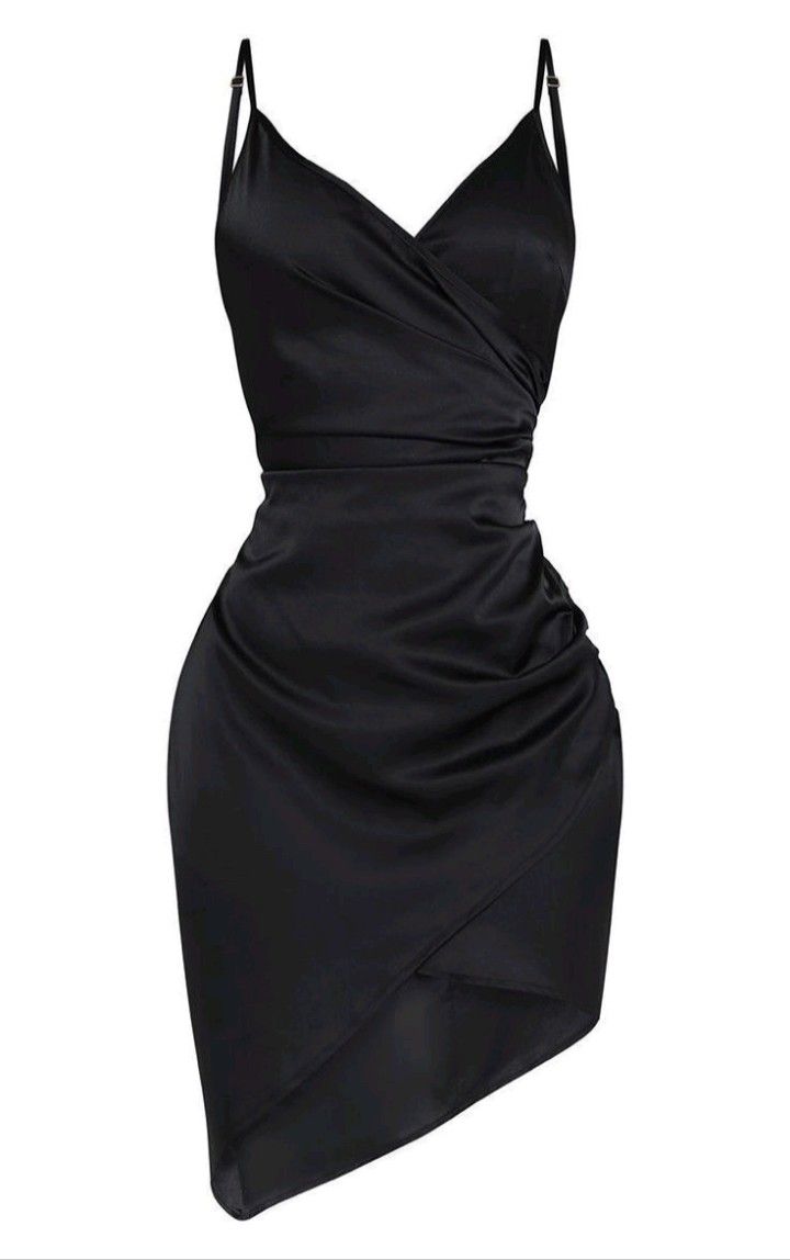 Simple Sheath Straps 18th Birthday Dresses Black Birthday Outfits P1094
