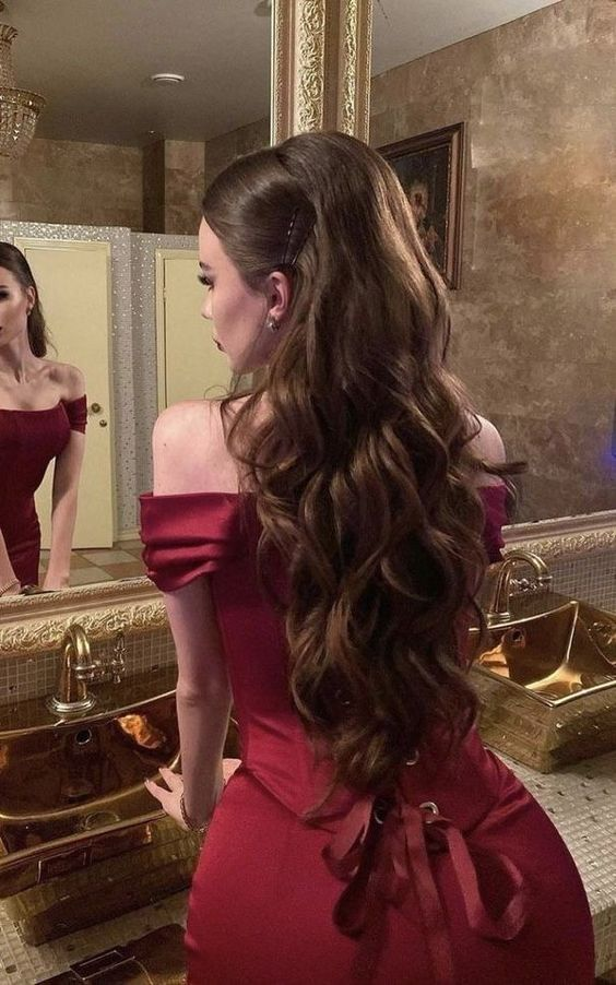 Sexy Mermaid Off the Shoulder Long Burgundy Prom Dresses with Lace Up P1499