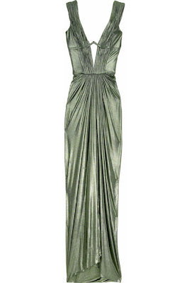 Sexy Sheath V neckline Green Long Prom Dresses P1768