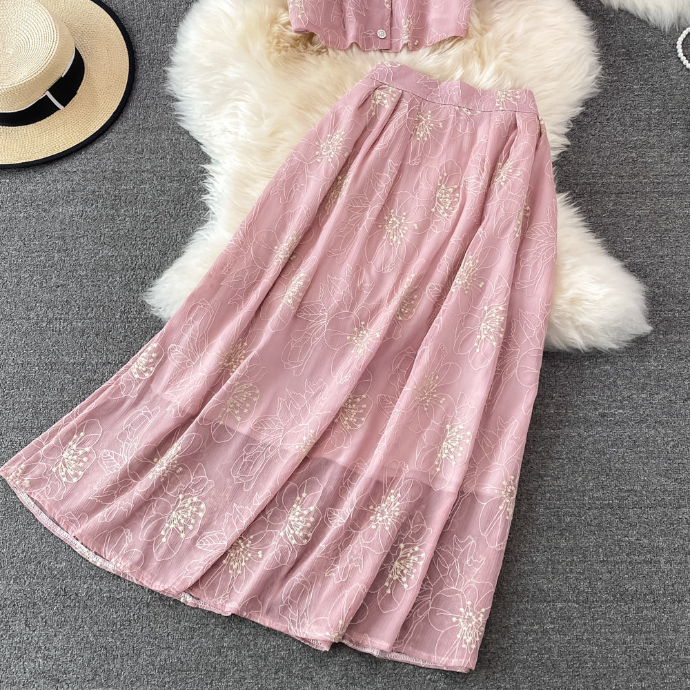 Cute Two Pieces Dress Fashion Dress P314