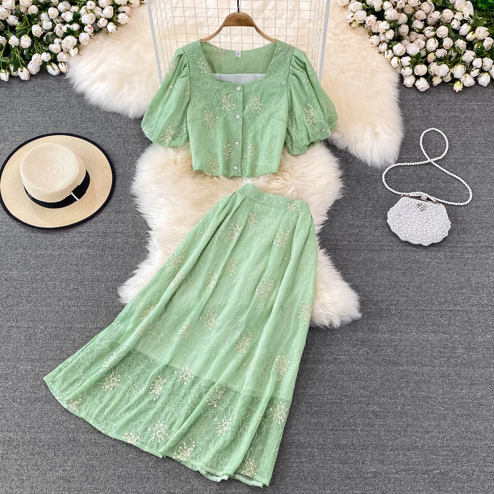 Cute Two Pieces Dress Fashion Dress P314