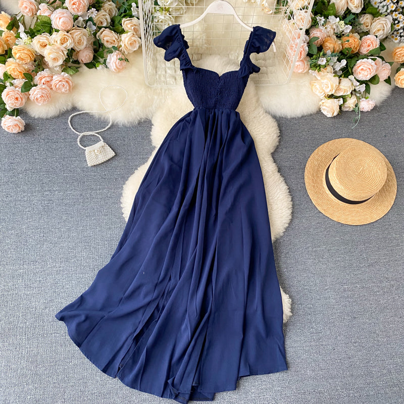 Sexy Straps Summer Summer Dress Women Holiday Dress P165