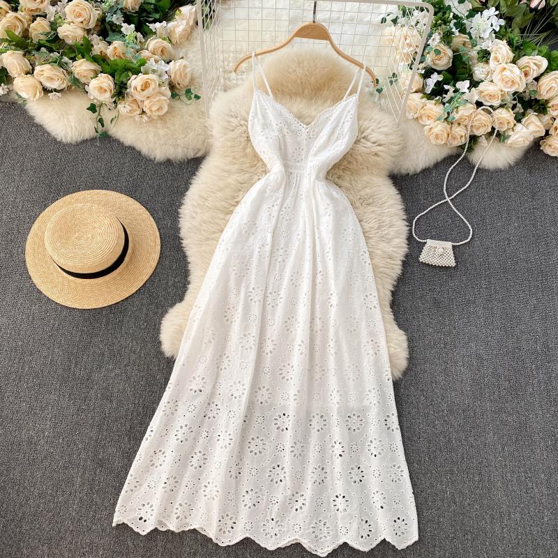 Sexy Spaghetti Straps Hot Lace Backless Dress Women Holiday Dress P203