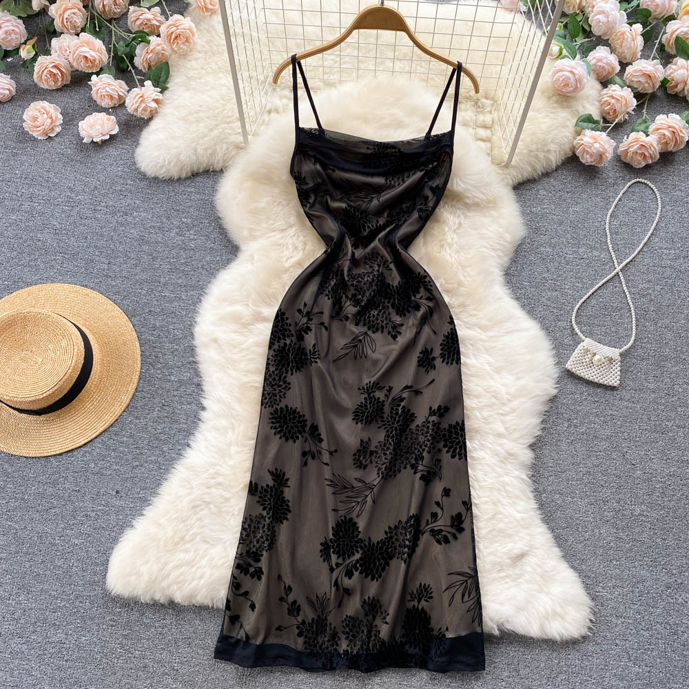 Sexy Tight Black Lace Dress Summer Women Holiday Dress P223