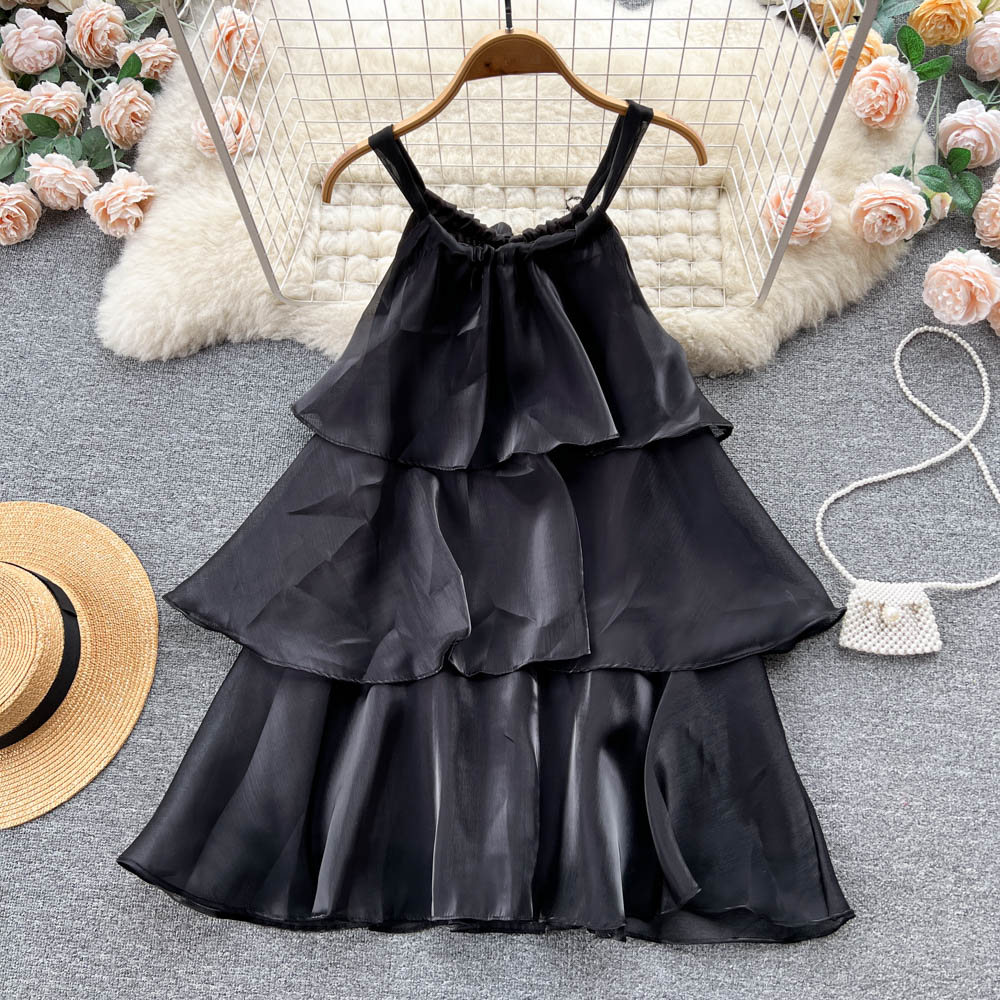 Sweet Halter Summer Dress Women Holiday Dress P179